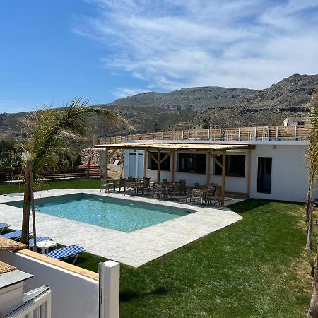 Grande Blue Suites With Private Bay Archangelos  Exterior photo